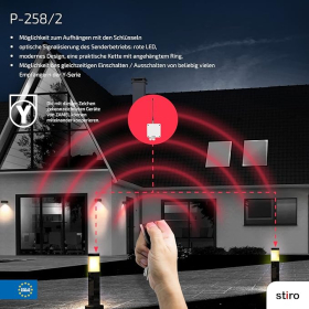 ETERO P-258/2 remote control, 1 piece