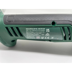 Amoladora angular a batería Bosch AdvancedGrind 18V-80, sin batería, para amolar y cortar