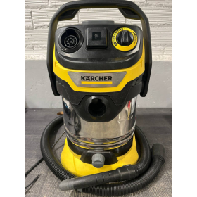 Kärcher WD 6 HP V, пилосос для вологого/сухого прибирання, 30 л, 1300 Вт, нержавіюча сталь