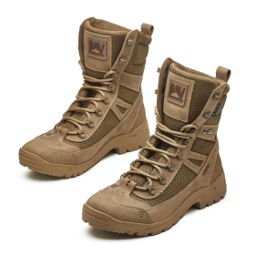 Botas tácticas de combate de verano PAV 808, color coyote, calzado resistente para exteriores.