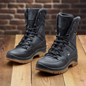 Botas tácticas de combate de invierno PAV HARLAN 805, color negro, cómodas