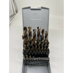 Bosch HSS-Co metal drill bit set 1–13 mm for precise drilling