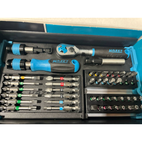 HAZET SmartCase 2200SC-31 Bit Set with 73 pieces, compact and versatile