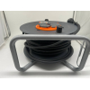 Zenitech Baustellen-Kabeltrommel IP44 mit 4 Steckdosen, 40 m
