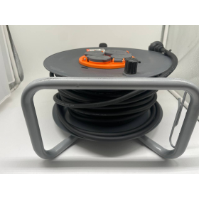 Котушка для кабелю для будівельного майданчика Zenitech IP44 з 4 розетками, 40 м