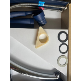 Grifo de cocina GROHE Start, caño bajo con sistema de ahorro de agua y de instalación rápida.