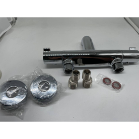 hansgrohe Ecostat 1001 CL – Термостат для ванни View, змішувач для ванни з кнопкою безпеки 
