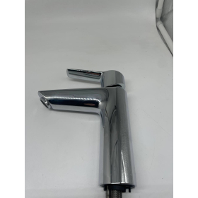 Смеситель для раковины GROHE QuickFix Start с функцией экономии воды и выдвижным сливом 