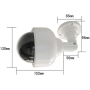 Realistic Dummy Security Camera O&W