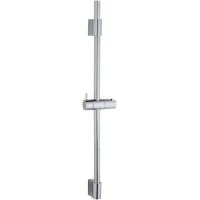 WENKO Classic shower rail, shower or bath rail made of stainless steel