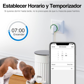 GHome Smart Plug, Mini WIFI Plug, Alexa Plug mit Stromüberwachung, nur 2.4G WiFi, funktioniert mit Alexa und Google Home, TÜV zertifiziert, 10A，4 Pack