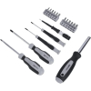 Amazon Basics Household Tool Set, Plastic, Black/Grey, 32 pcs.