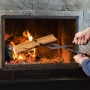 Amagabeli 66 см щипцы для огня каминные щипцы дровяная печь для костра гриль инструмент для кемпинга