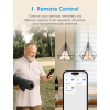 Meross Smart Wall Switch, 1 Way, 1 Channel, Wi-Fi Switch, Compatible with Apple HomeKit Siri, Alexa, Google Assistant and SmartThings (Neutral Wire Required)