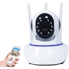 GC GLOBALCOMMERCE Wireless IP Camera 1080P Infrared Motorized Video Surveillance Camera with 3 wifi antennas with night vision