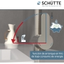 Schütte 79729 London sink faucet, Stainless steel look