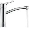 Hansgrohe Ecos M grifo mezclador para cocina, cromado medio, plata