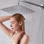 HAUSPROFI Shower head Tropical shower (30 x 30 cm)