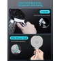 Showerhead High Pressure with Filter - YEAUPE Handheld Powerful Flow Showerheads with Beads Filter Pressure Boost Water Saving 6 Modes Showerheads for Hard Water Low Water Pressure Showerheads