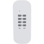 Unitec Wireless remote switch kit 48110 with self-learning function, radio socket set, 3 sockets+1 remote control, white