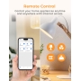 Smart Plug for Apple HomeKit, Refoss 16A WiFi Plug with Energy Monitor, Compatible with Siri Alexa Google Home, 4 Pcs.