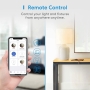 Meross Smart Socket, 16A Wi-Fi-Stecker, kompatibel mit Alexa, Google Home und SmartThings