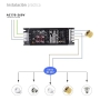 Transformer 220V to 24V 100W driver for LEDs, 4.17A power supply, ultra-thin constant voltage adapter for LED strips MR11 G4 MR16 bulbs