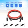 Extension cable for solar modules