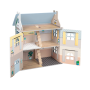 Playtive wooden dollhouse »Cabinet«, three floors, foldable