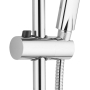 Shower column Lucca with overhead shower overhead shower rain shower chrome-plated