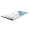 f.a.n. mattress topper “BIG KOMFORT PLUS”, 7-zone cold foam, with ventilation strips