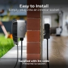 BG Electrical Outdoor Socket Kit with RCD, 3 m Cable, IP66, Weatherproof, Nexus Storm