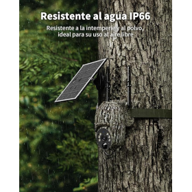 4G Solar Surveillance Camera – 360° Wireless & Night Vision