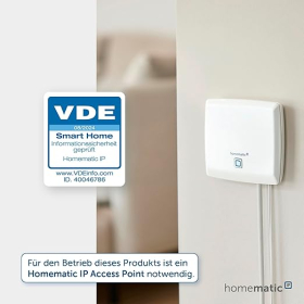 Homematic IP HmIP-BBL Weißer Funk-Sender für Rollläden & Fensterläden