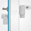 EKEY UNO 200204 Huella dactilar con batería incluida. Nuki Smart Lock 3.0 blanco, kit de reequipamiento a batería para todo tipo de puertas estándar, blanco.