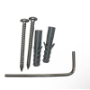 GROHE Start wall hook for shower accessories, no drilling required, black, concealed fixing