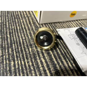 Yale Standard Digital Door Viewer 500 with Camera Gold