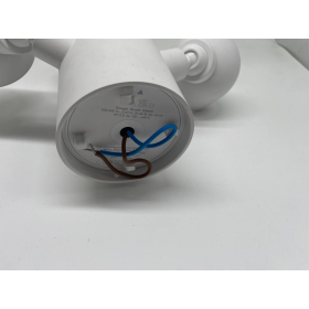 Google Nest Cam mit Flutlicht Außenkamera (kabelgebunden), Weiß