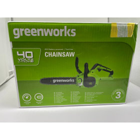 Greenworks G40CS30II - Cordless chainsaw, 30 cm bar, 4.2 m/s