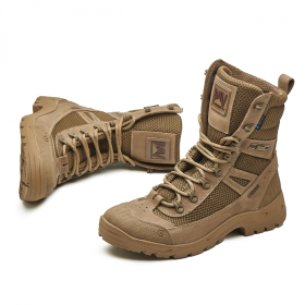 Botas tácticas de combate de verano PAV 808, color coyote, calzado resistente para exteriores.