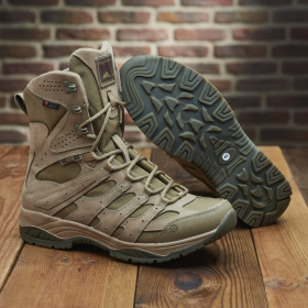 Botas tácticas de combate de invierno PAV 707 color coyote cálido