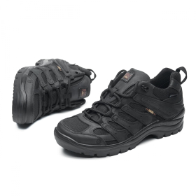 Zapatillas tácticas de verano PAV 407 negras (suela negra)