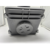 First Plast NRC100G PVC Rückschlagventil Ø 100 mm Grau