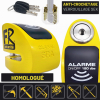 FR Security FR410Y Motorrad-Diebstahlschutz SRA, Alarm 120dB, Anti-Bohrschutz