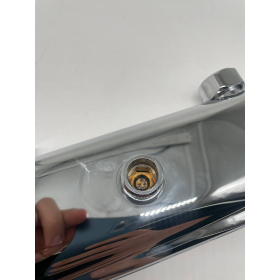 EISL CARNEO Badewannenmischer, Thermostat, Wasserfall-Auslauf, Chrom 