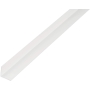 Alberts 479206 Corner profile | Plastic, white | 1000 x 10 x 10 mm