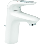 Mezclador monomando de lavabo GROHE Eurostyle 33558, tamaño S, desagüe extraíble, grande. luna blanca