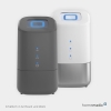 Unidad de control del hogar IP Homematic, centro de hogar inteligente, control digital mediante aplicación gratuita, Alexa y Google Assistant, modo online y offline, alta protección de datos