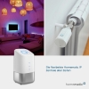 Unidad de control del hogar IP Homematic, centro de hogar inteligente, control digital mediante aplicación gratuita, Alexa y Google Assistant, modo online y offline, alta protección de datos