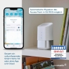 Unidad de control del hogar IP Homematic, centro de hogar inteligente, control digital mediante aplicación gratuita, Alexa y Google Assistant, modo online y offline, alta protección de datos